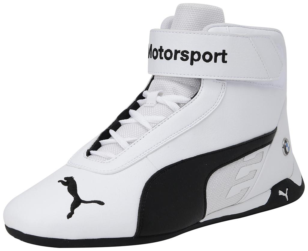 

Puma BMW MMS R-cat Mid Unisex White Sneakers