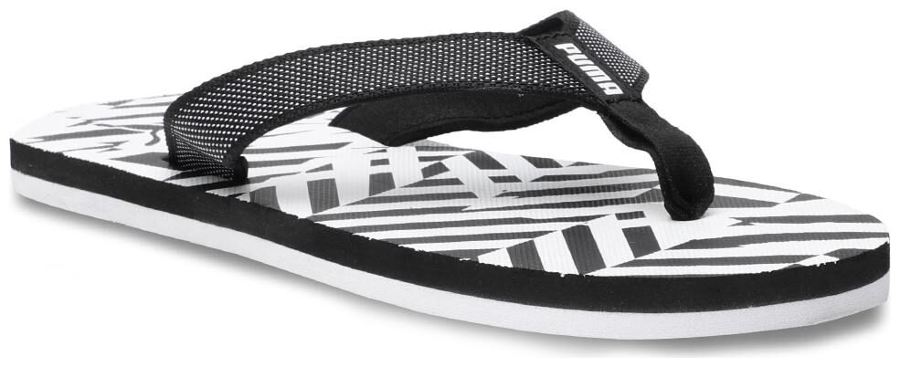 

Puma Men s Caspian GU 3 IDP Black white Flipflops