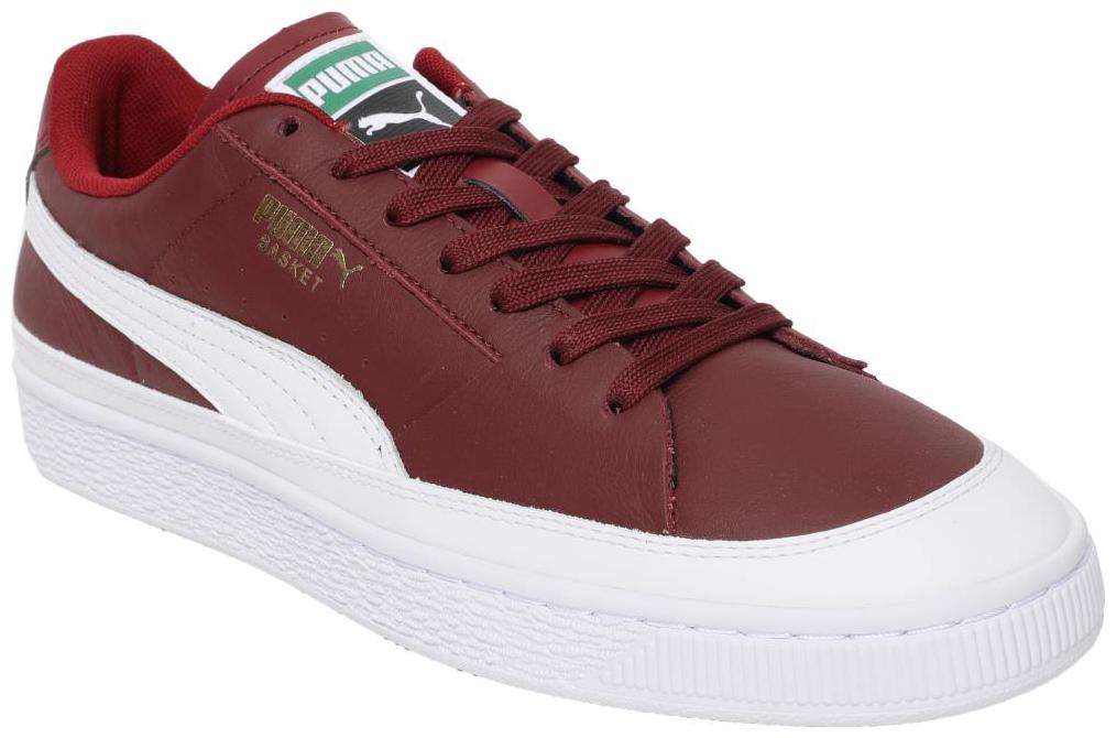 

Puma Basket Skate Men White Sneakers