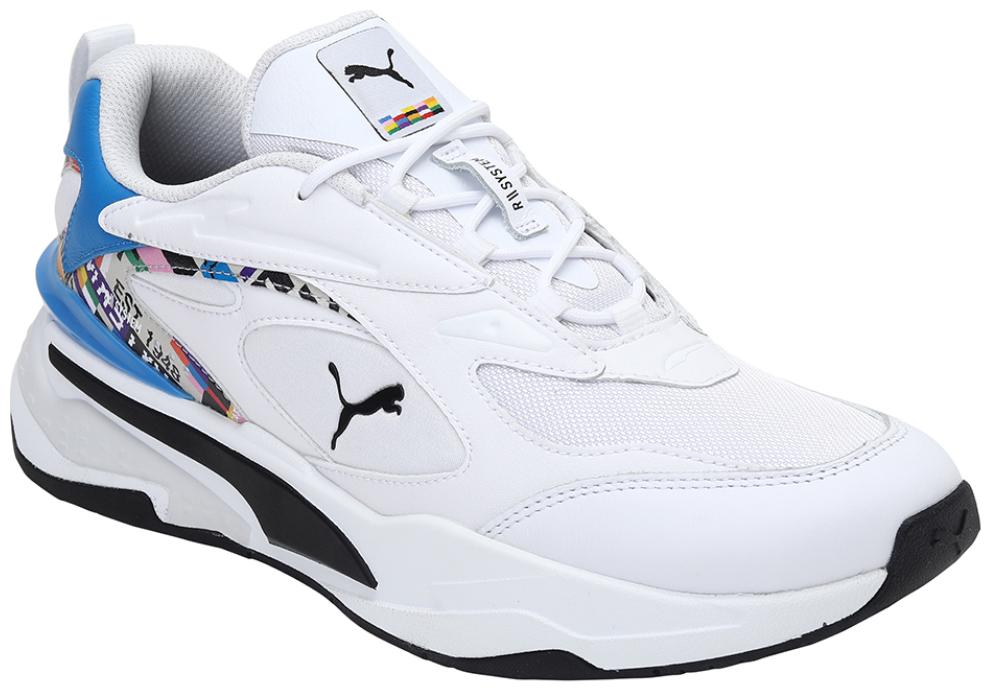 

Puma RS-Fast INTL Game Unisex White Classic Sneakers - 375149