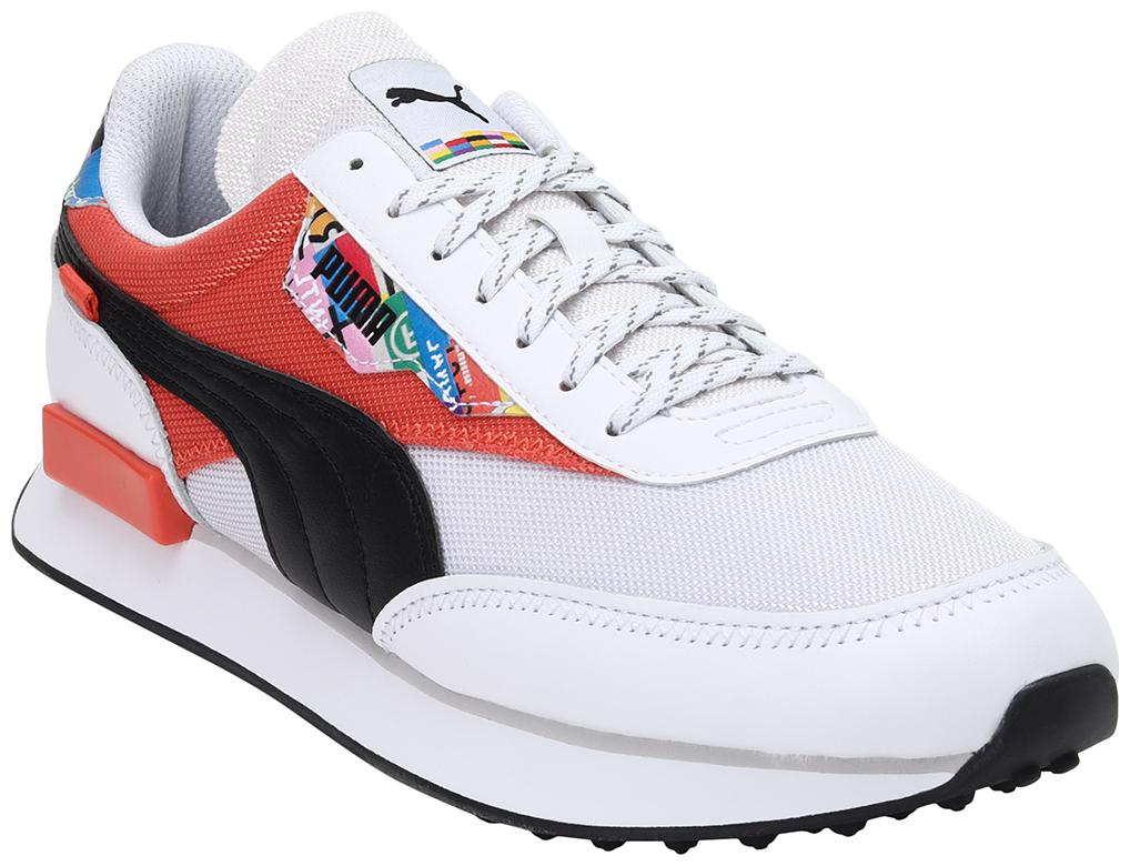 

Puma Future Rider INTL Game Unisex White Classic Sneakers - 375971