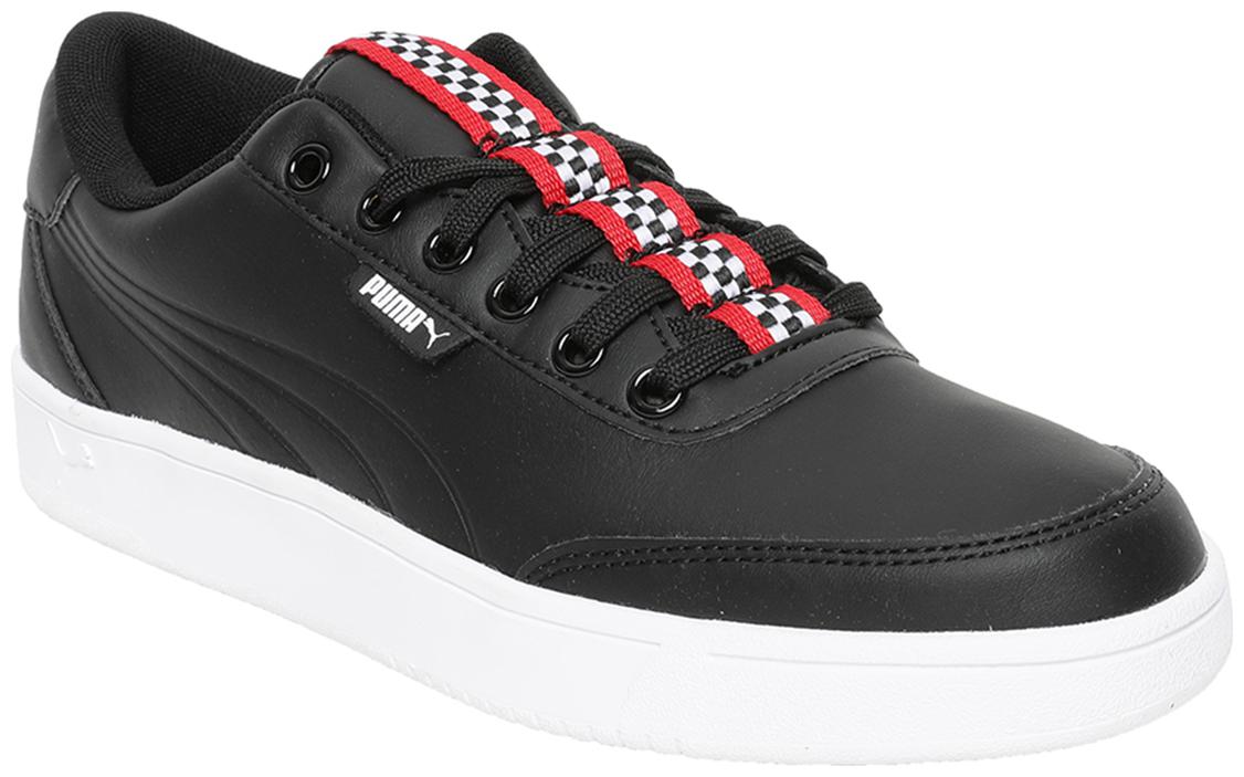 

Puma Court Breaker Plaid Men Black Sneakers