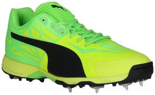 Puma evoSPEED 1.5 Cricket Spike Cricket Shoes For Men (Yellow )