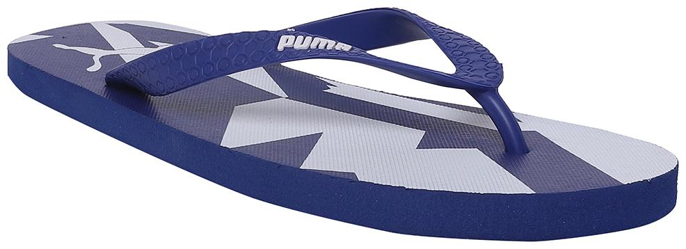 

Puma Men s Gear V2 IDP Surf The Web-White Blue Flipflops