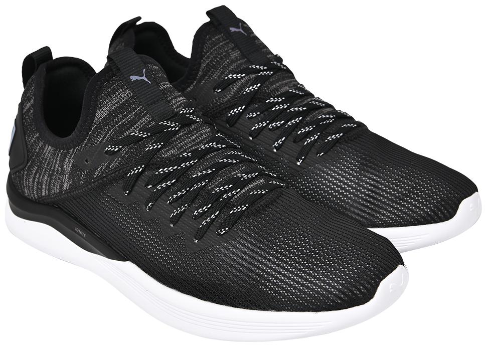 

Puma Men IGNITE Flash Stripped Running Shoes ( Black )