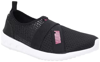 Puma Dwane Slip-On IDP Running Shoes For Men (Black )