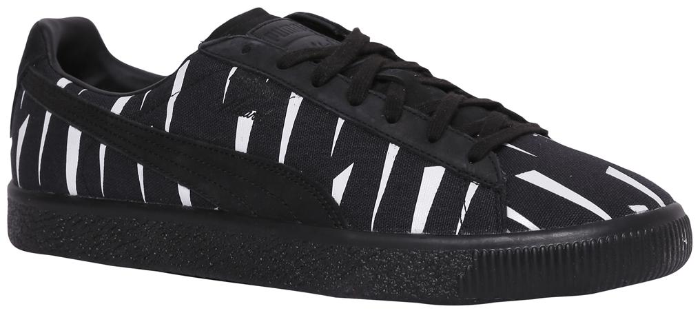 

Puma Clyde Black Rain NATUREL Men Black Sneakers
