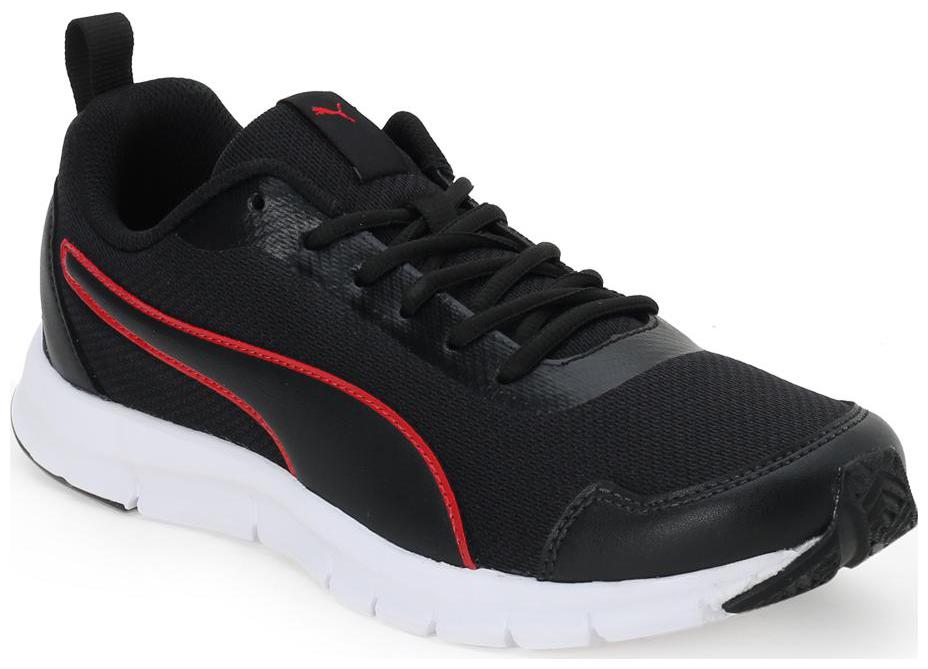 

Puma Men Hurdler IDP Black-High Risk Red Running Shoes ( Black )