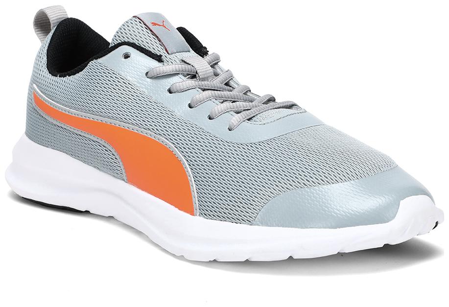 

PUMA Flex EL MU IDP Quarry-Vibrant Orange Sports Shoes For Men
