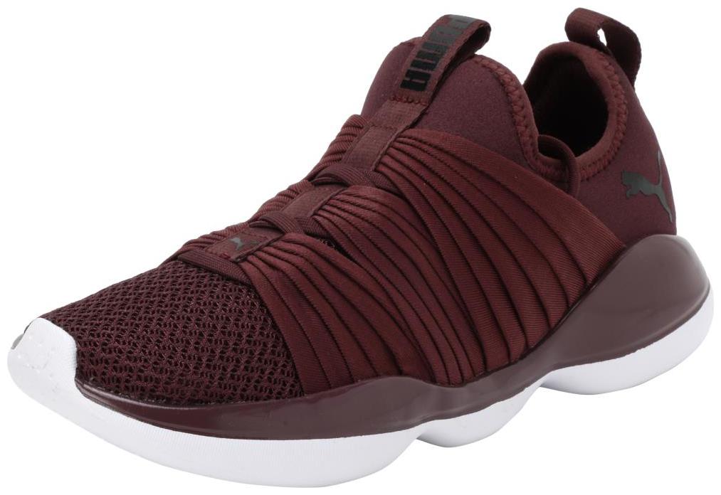 

PUMA Flourish Wn s Vineyard Wine-Puma White Women Training Shoes