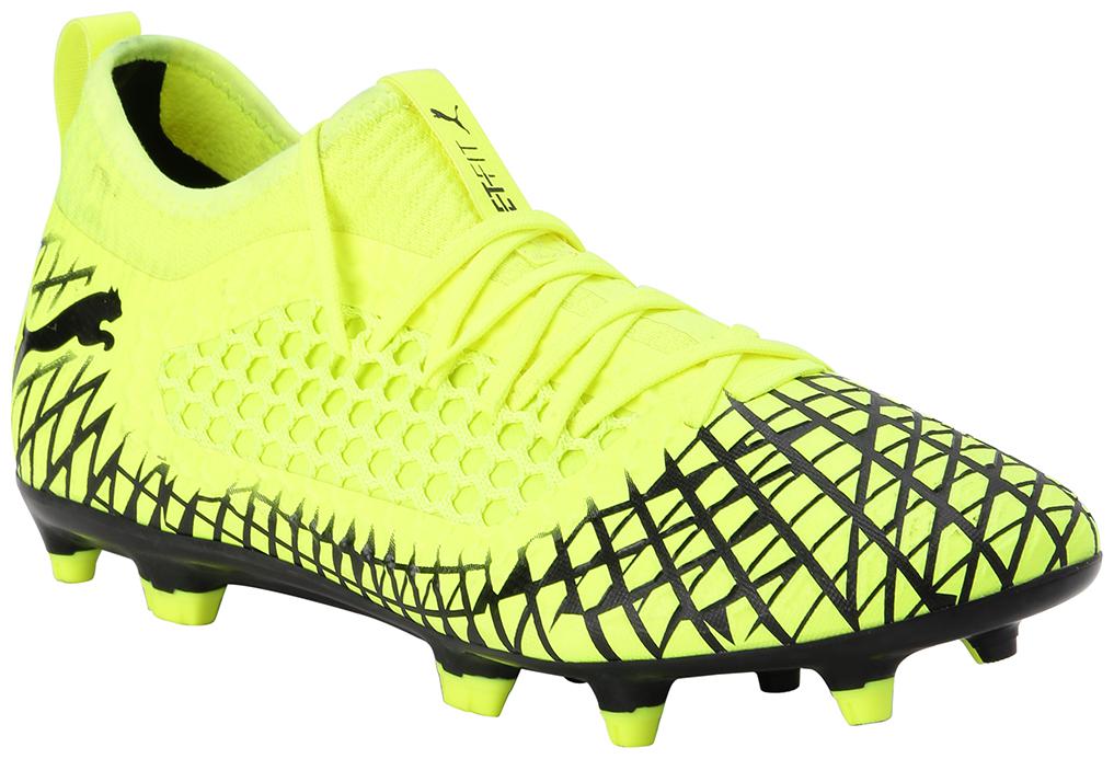 

Puma Men FUTURE 4 3 NETFIT FG AG Football Shoes ( Yellow )