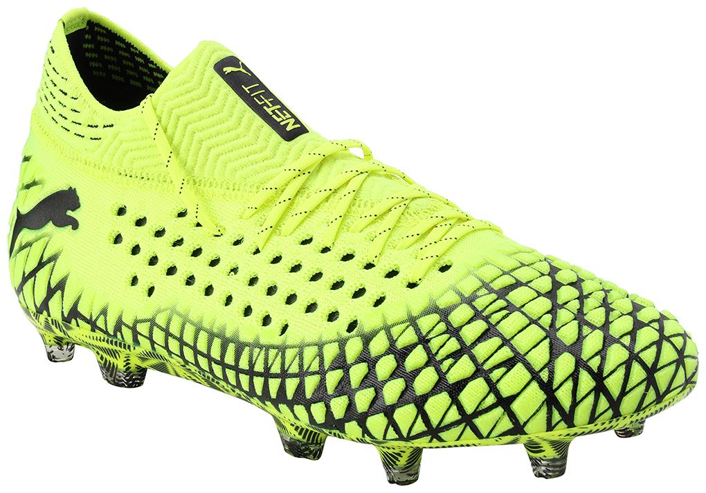 

Puma Men FUTURE 4 1 NETFIT FG AG Football Shoes ( Yellow )