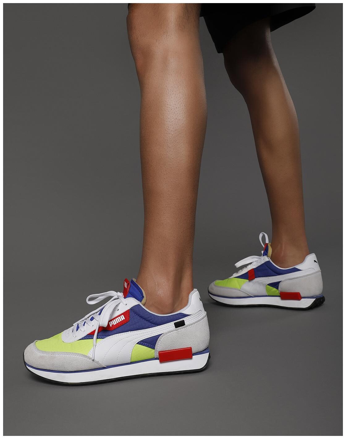 

Puma FUTURE RIDER PLAY ON Unisex White Sneakers