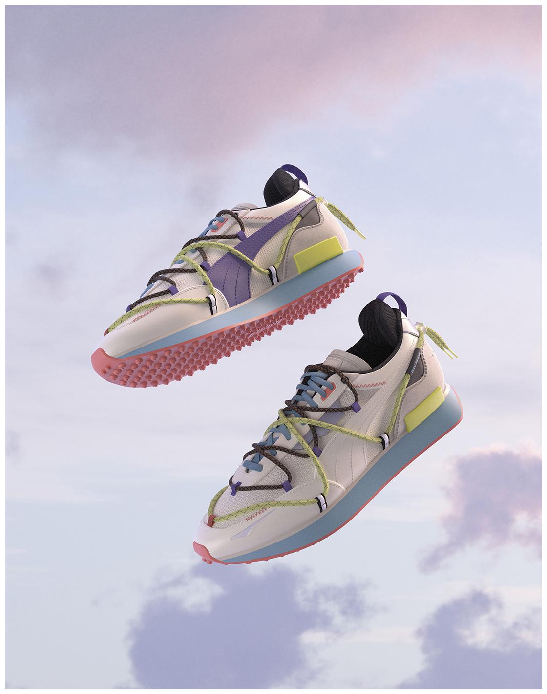 

Puma X CENTRAL SAINT MARTINS Future Rider Unisex White Sneakers