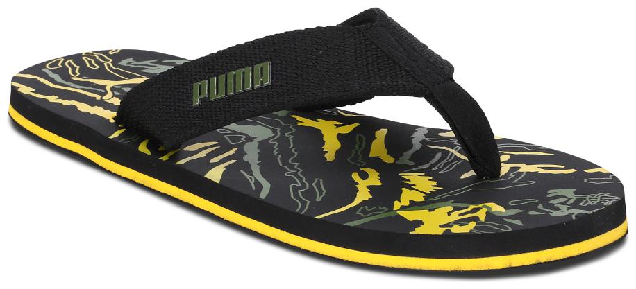 

Puma Men s Gypsum GU IDP Black Flipflops