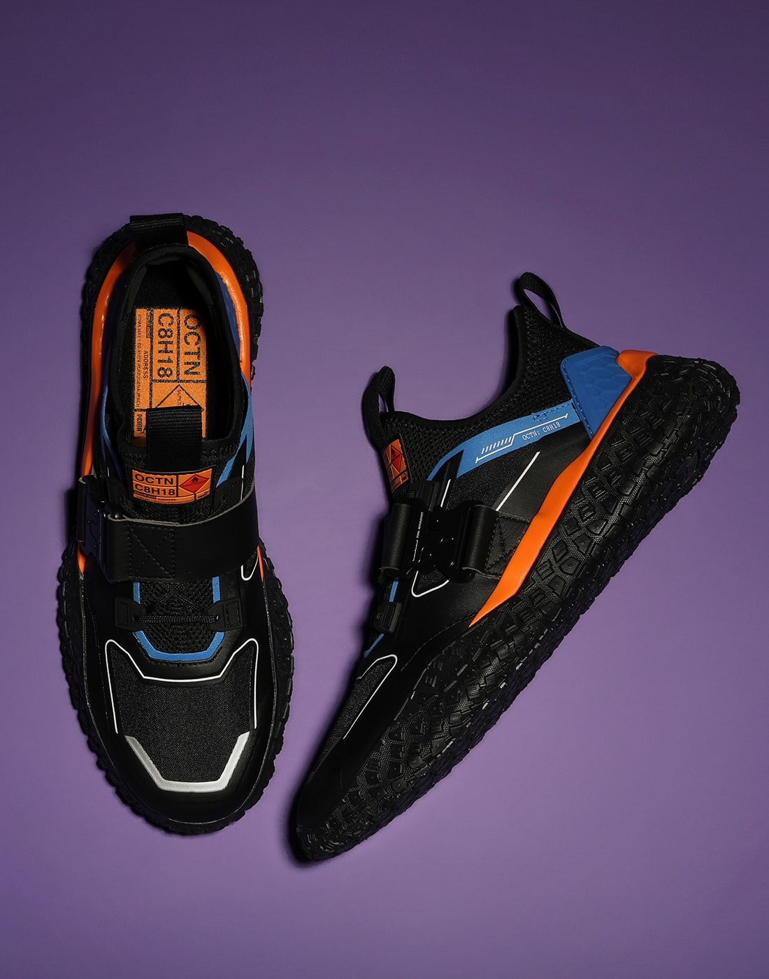 

Puma Unisex Black Casual Shoes - HI OCTN SPORTS DESIGN - 372106