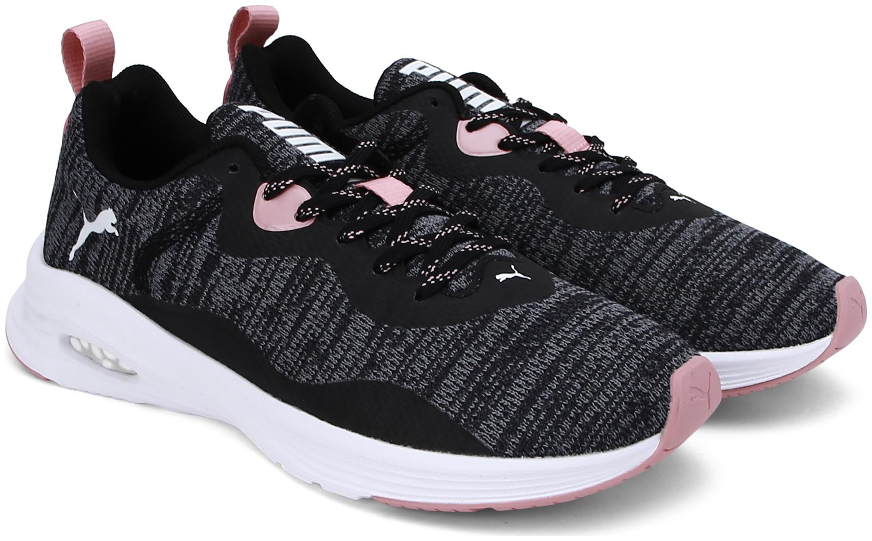 

Puma Women Hybrid Fuego Knit Wn s Running Shoes ( Black )