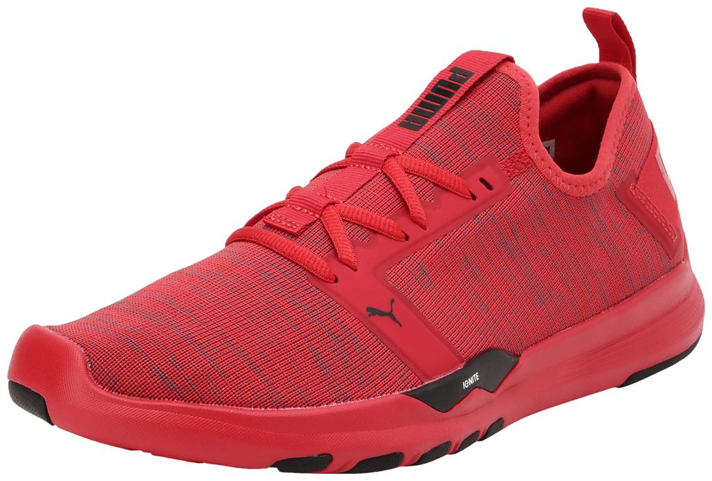 

Puma Men IGNITE Contender Knit Running Shoes ( Red )