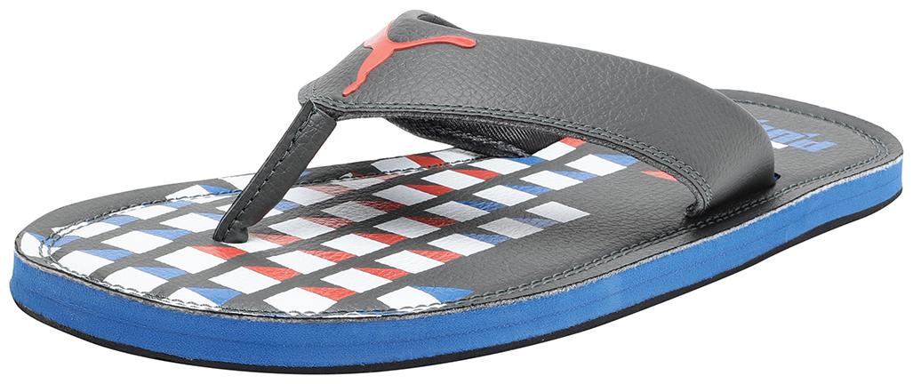 

Puma Men s Ketava Graphic GU IDP Grey Flipflops