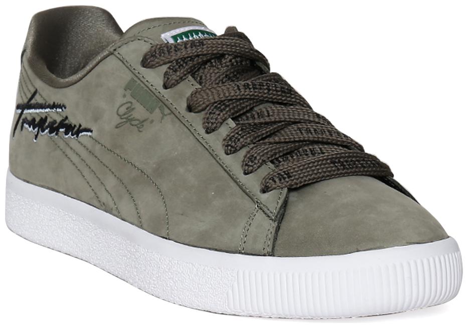 

Puma x TRAPSTAR Clyde Bold Men Green Sneakers