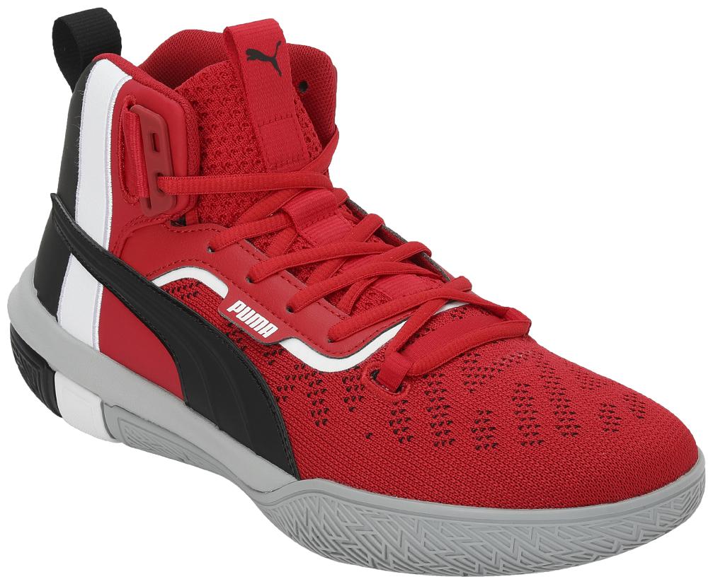 

Puma Unisex Legacy MM Basketball Shoes ( Red )