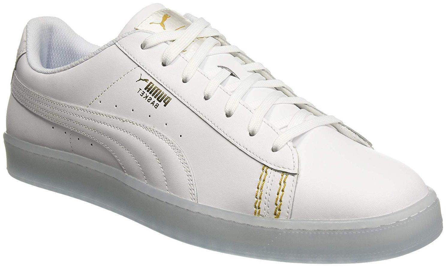 

Puma Unisex s Basket Classic Men White Classic Sneakers - 36820201