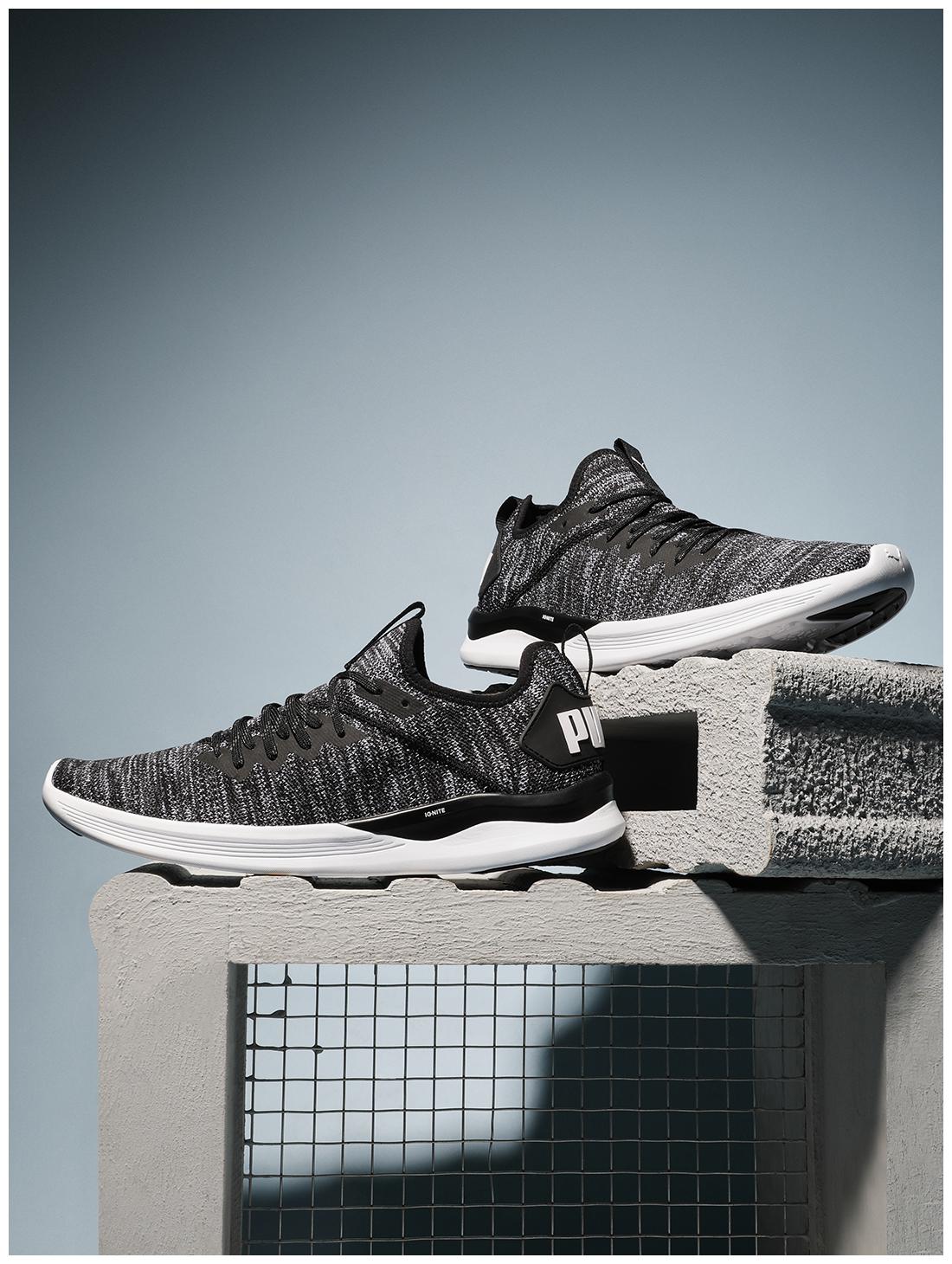 

Puma Men Black Textile Sport Shoes