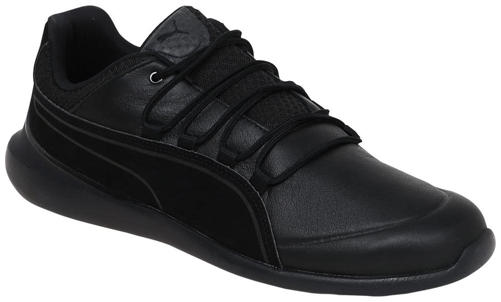 

Puma Men Black Leather Sport Shoes