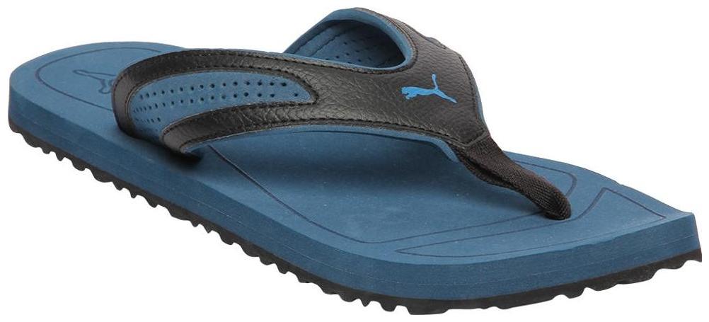 

Puma Men Black Slippers Flip Flops