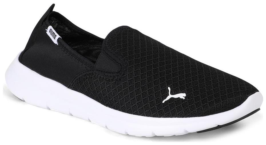 

Puma Flex Essential Slip On Men Black Slip-On Sneakers - 36527301