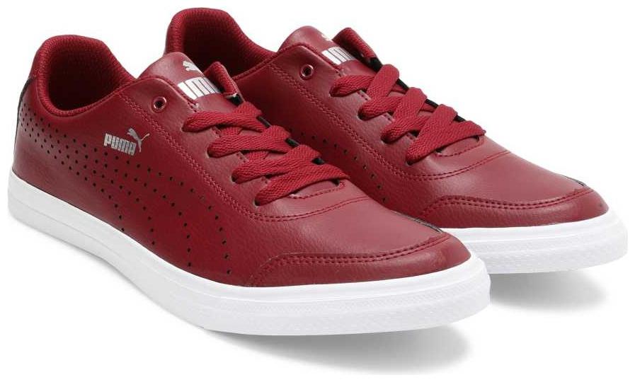 

Puma Court Point Vulc SL Men Maroon Sneakers