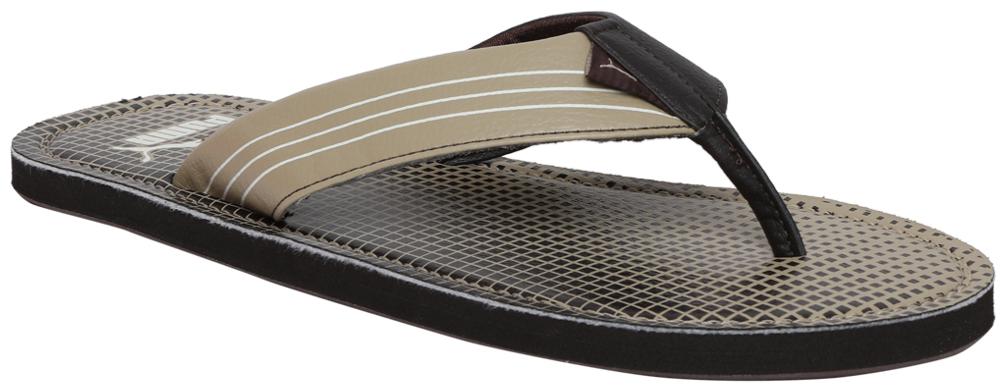 

Puma Men s Drift Cat Ultra Reflective Brown Flipflops