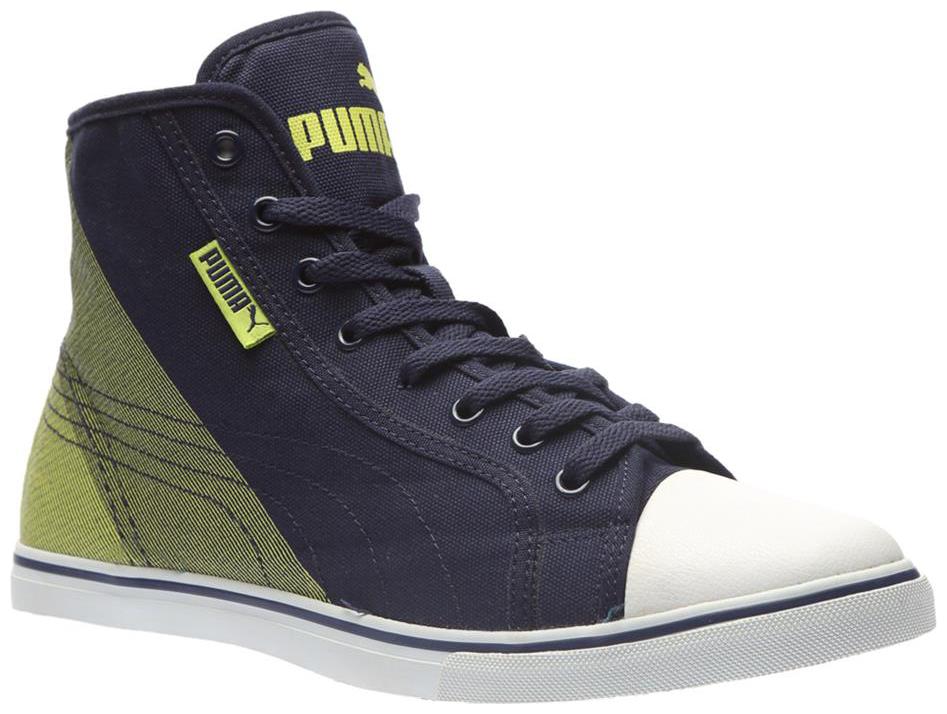 

Puma Streetballer Mid Geo DP Men Blue Sneakers