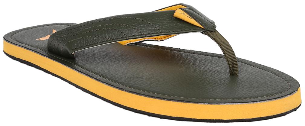 

Puma Men Olive Flip Flops