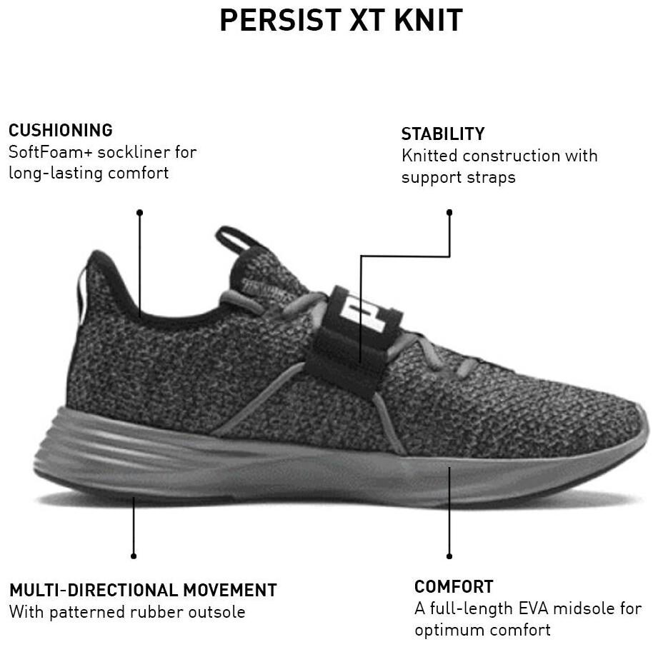 

Puma Men Persist XT Knit Training Gym Shoes ( Green )