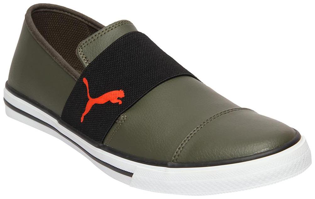 

Puma Alpha Slip on SL IDP Men Green Sneakers