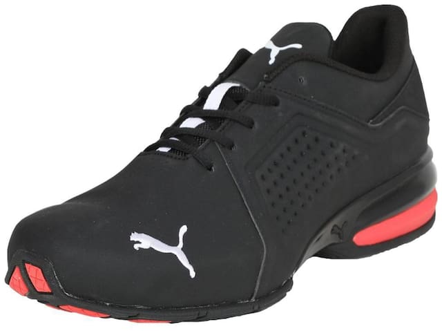 Puma Men's Black Viz Runner Running Shoes