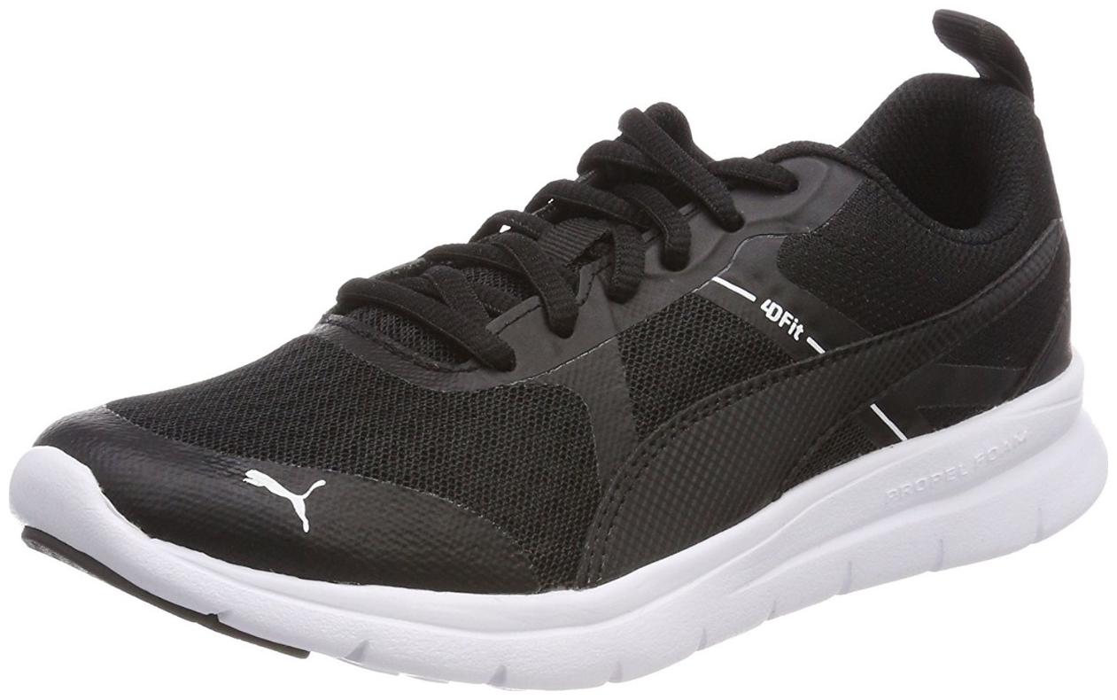 

Puma Men Basket Classic Gum Deluxe Running Shoes ( Black )