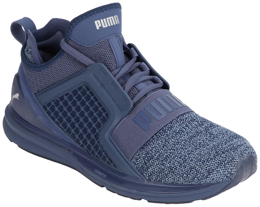 

Puma IGNITE Limitless Knit Men Blue Sneakers