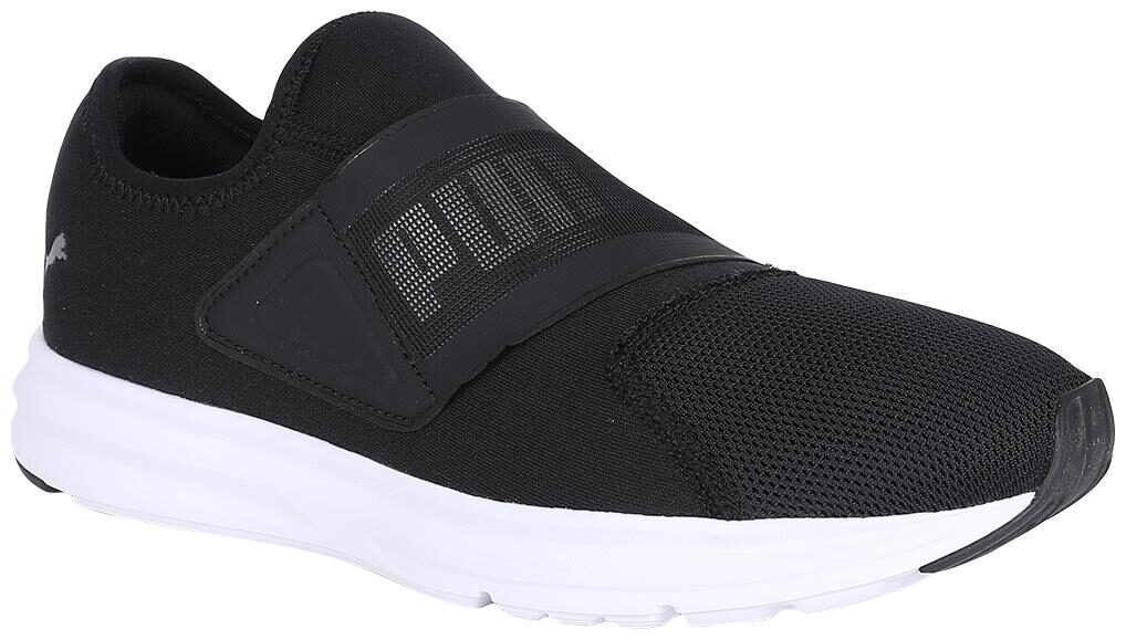 

Puma Men s Enzo Strap 2 Black Training Shoes