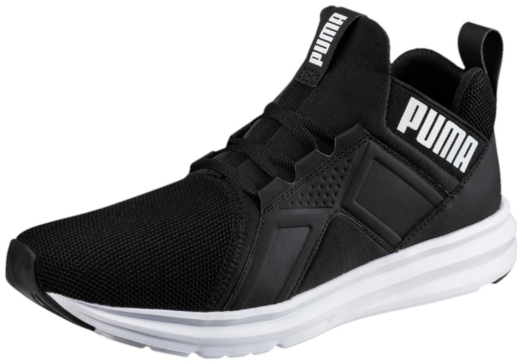 

Puma Men s Enzo Mesh Black Running Shoes