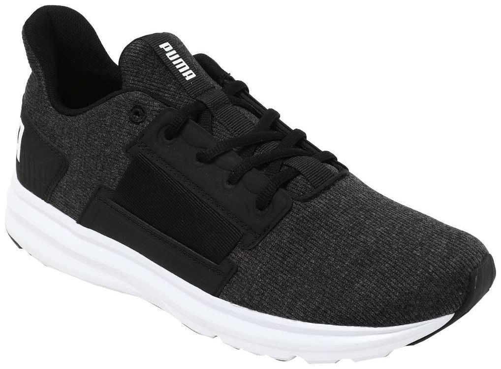 

Puma Men Enzo Street Knit Interest Running Shoes ( Black )