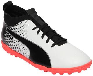 Puma evoKNIT FTB TT Football Shoes For Men (White )