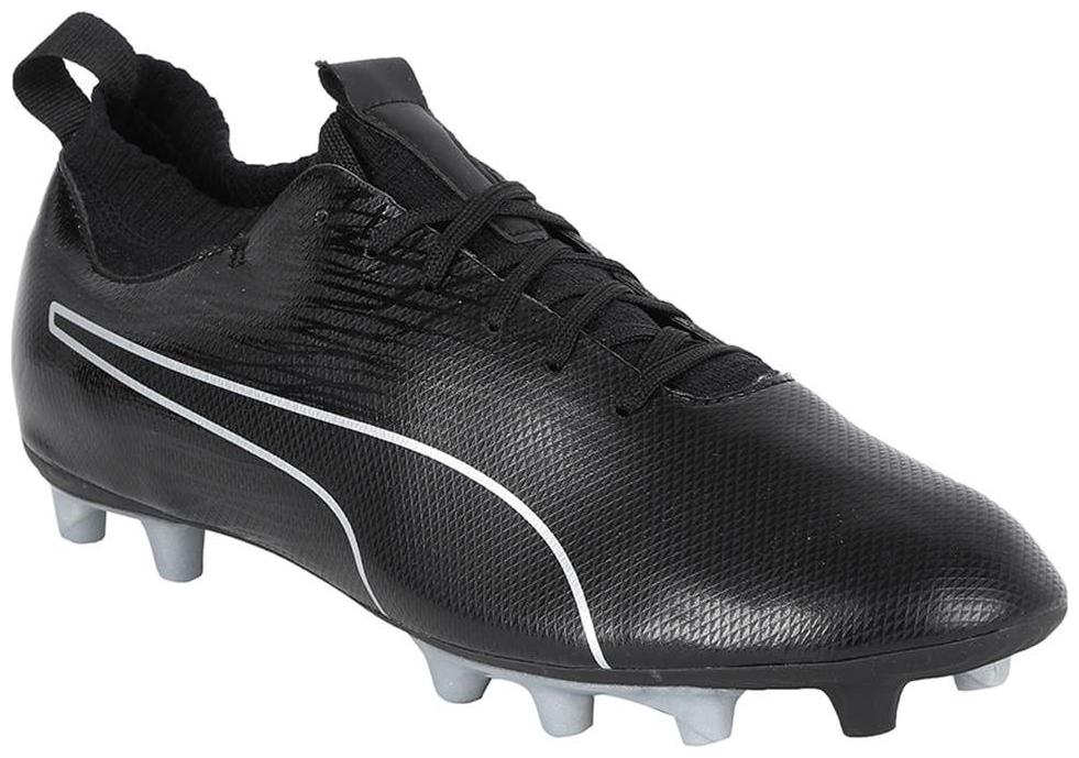 

Puma Men s evoKNIT FTB II FG Black Football Shoes