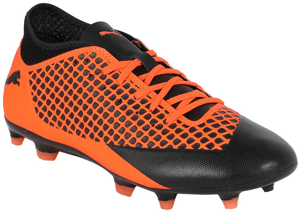 

Puma Men s FUTURE 2 4 FG AG Orange Football Shoes