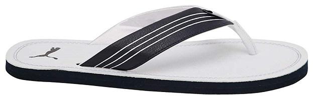 

Puma Men White Flip-Flops - 1 Pair