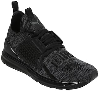 Puma IGNITE Limitless 2 evoKNIT Football Shoes For Men (Black )