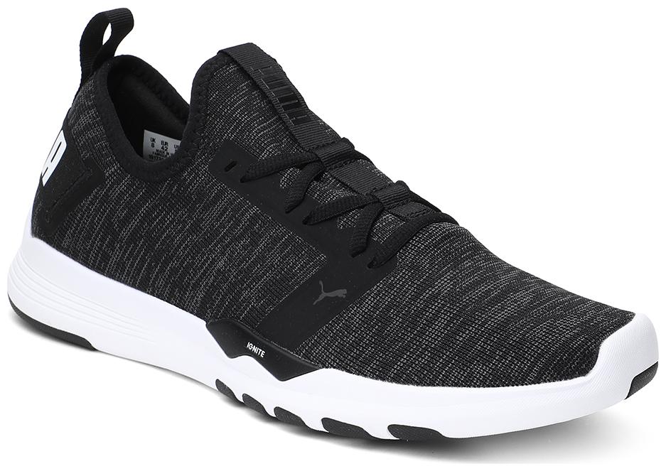 

Puma Men s Ignite Contender Knit Black Running Shoes