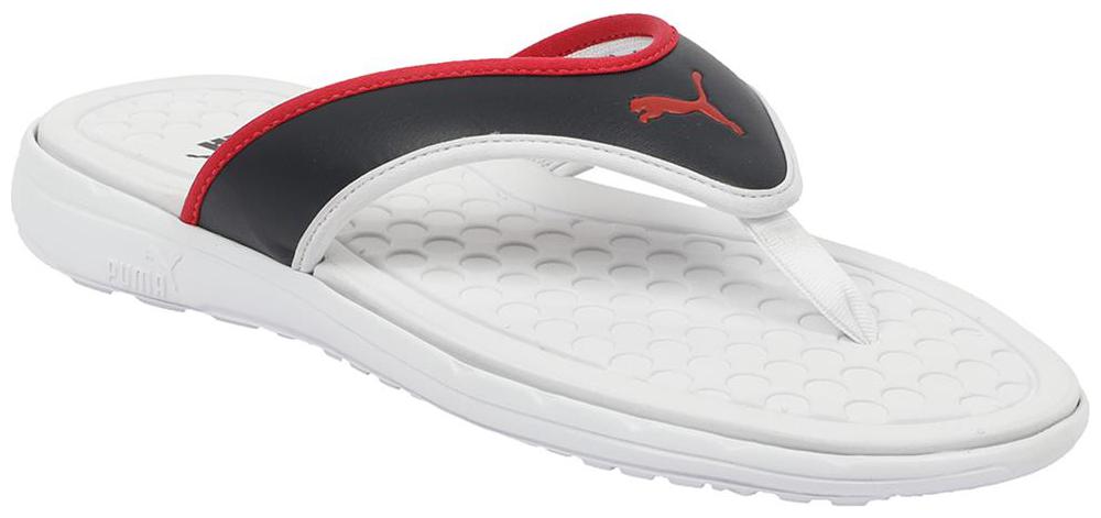 

Puma Men s Lycus White Slippers
