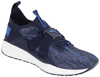 Puma IGNITE evoKNIT Lo 2 Running Shoes For Men (Blue )